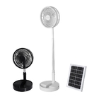 Kamp için Ip20 5.5w 5200mah Pil Solar Taşınabilir Fan