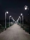 Düşük Güç Tüketimi ve uzun ömürlü Güneş Enerjili Dış Mekan LED Sokak Lambaları