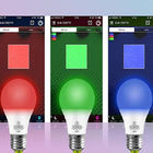 WIFI veya Mavi Diş Üzerinden KTV için Mobil Uygulama Tarafından Kontrol Edilen LED Akıllı RGB Ampul