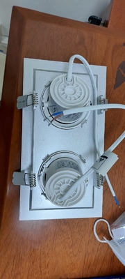 Gömülü Cri80 Led Izgara Işık, Dikdörtgen Led Downlight