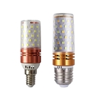 Beyaz/Sıcak Işık/RGB Rengi E27 veya E14 AC85-265V 360° Işık açısı Ra&gt;80 LED ampul