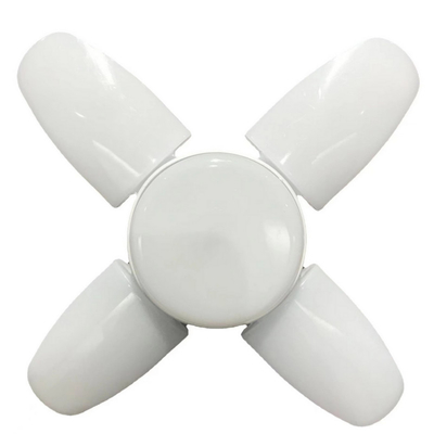 Yüksek Güçlü 60w LED Yaprak Lambası 4+1 E27 tabanı veya B22 tabanı Yüksek Parlaklık Garaj Yaprak Lambası