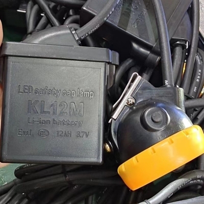 KL12LM 12AH LED Madenlik Kapak Lampu Su Kanıtlı baş ışığı Her türlü Madencilik için iyi Yeraltı Madenciliği de dahil