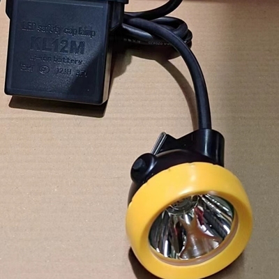 KL12LM 12AH LED Madenlik Kapak Lampu Su Kanıtlı baş ışığı Her türlü Madencilik için iyi Yeraltı Madenciliği de dahil