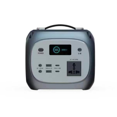 Kamp veya aile kullanımı için 256WH 300W kapasiteli güneş paneli taşınabilir acil durum enerji istasyonu