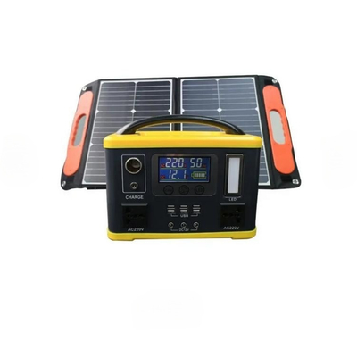 Yeni Tasarım 510WH Elektrik İstasyonu acil durum veya kamp için taşınabilir 500w Dış Ev Elektrik İstasyonu