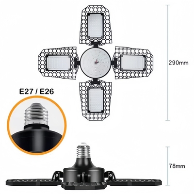 E26 E27 Tam Spektrum Kırmızı Mavi Sıcak beyaz LED Katlanabilir Büyüme Işığı sera veya kapalı tarım için