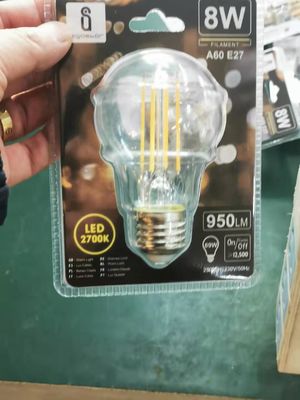 Moda Stili Filament LED Ampuller AC 176V - 264V Uzun Ömürlü Tasarım 30000 Saat