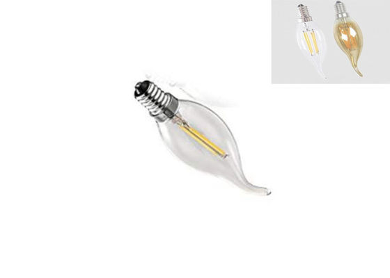 Benzersiz Tasarım Filament Stil LED Ampul, Konut İçin Çok Şekilli Küçük Filament Ampul