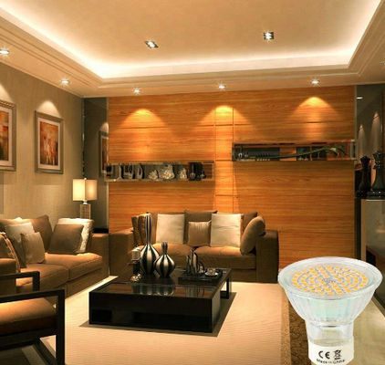 120 Işın Açısı Led Ampuller İç Mekan Yüksek Lümenli Gu10 Taban Tipi 3000K - 6500K