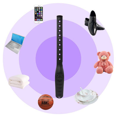 UVC UVA Taşınabilir Led Antiseptik Lamba Gücü 2w Mikropları Öldürmek İçin USB Konnektörlü