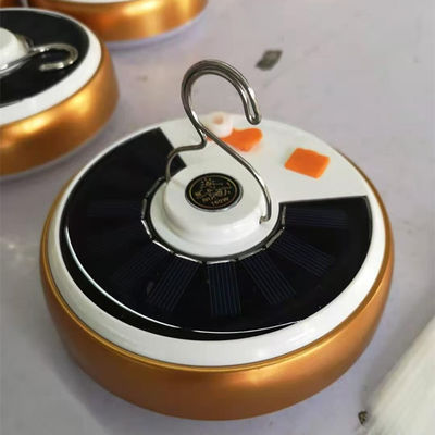 Kapalı Kullanım Beyaz Işık için 160W Şarj Edilebilir UFO Ampul Güneş Lambası