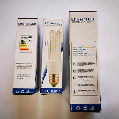 Otel ve Ofis Binası AC85-265V için Enerji Tasarruflu 12W Mısır 3U LED Ampul