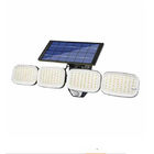 4 Ayar açısı Başlı Yard Garden için Hareket Sensörlü Solar Duvar Lambası