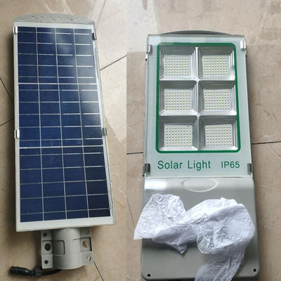 IP65 AL Ekstra Güneş Paneli Aio Solar Sokak Işık 3-4 Çalışma Günü İçin Çalışma