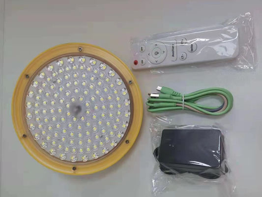 Kırmızı ve Mavi Strobe Fonksiyonlu Ufo 120w Solar Acil Şarj Lambası