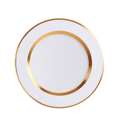 Ev Okulu ve Otel İçin 7w Led Yuvarlak Panel Downlight Ac220-240v 7.5 İnç
