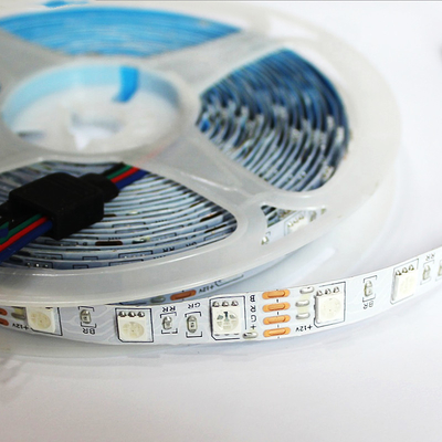 5050 2835 Rgb Led Şerit Işık DC12 Veya Dc24V Ev Dekorasyon Yüksek Lümen