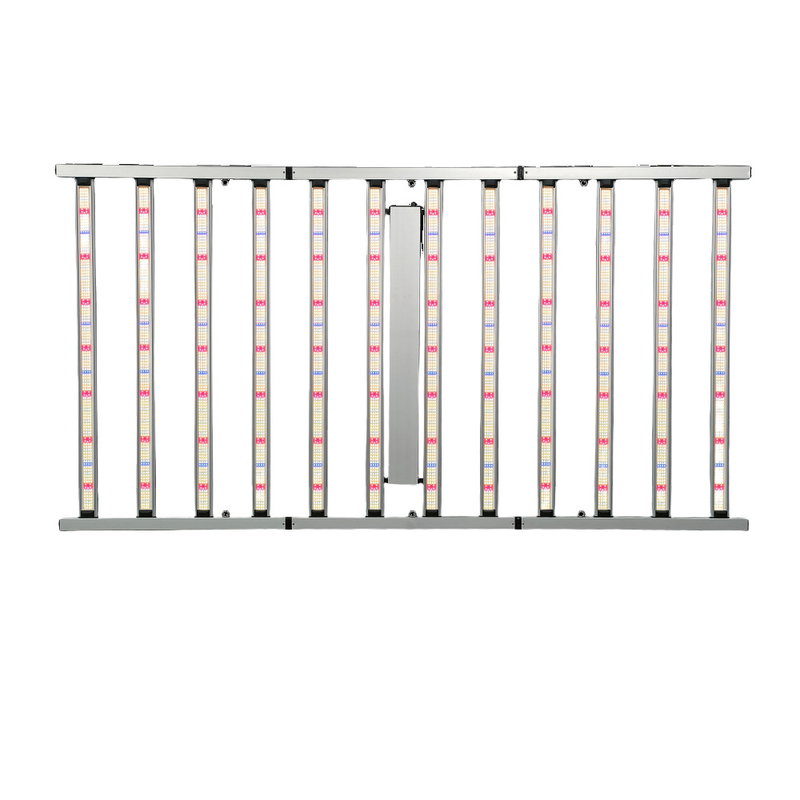Fabrika Doğrudan 320w 1500w Tam Spektrum LED Büyüme Işığı En İyi UV 8 Bar Bitkisi İçeride