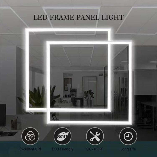 Ofis ve Alışveriş Merkezi için LED Panel Çerçeve Işık Kare Versiyonu