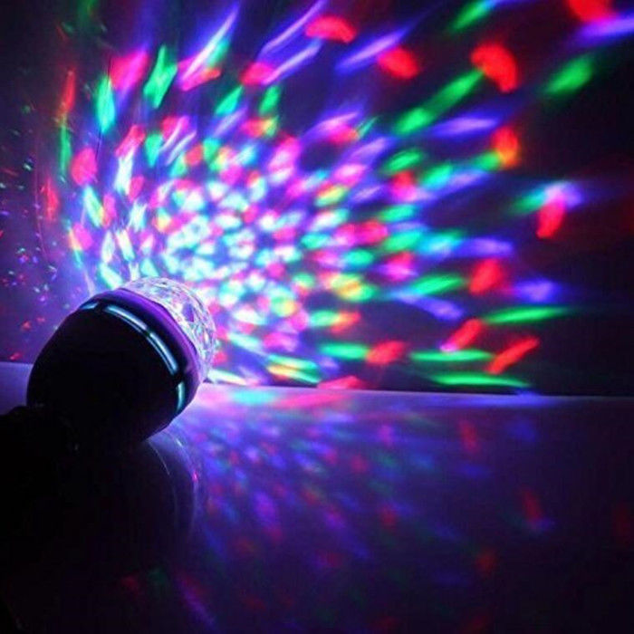 Disko Doğum Günü Partisi Ve Club Bar B22 Led Tam Renkli Döner Lamba CRI80